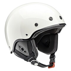 Fototapeta premium motorcycle helmet isolated on white