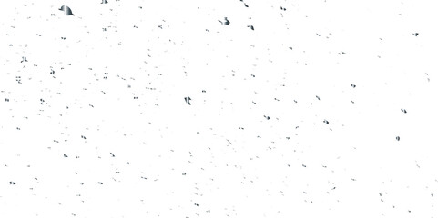 Silver shiny glitter sparkle confetti falling down on transparent background. Vector illustration.