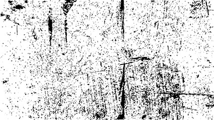 Rough black and white texture vector. Distressed overlay texture. Vector Illustration, abstract halftone backdrop in white and black tones in pop art style, 