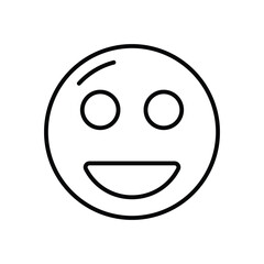Smiling Vector icon