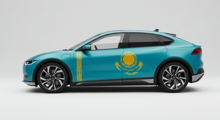 Kazakhstan electric car: modern automotive technology with national identity