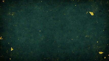 Fototapeta premium Dark Teal Texture with Gold Flecks: Digital Paper Background AI Generated