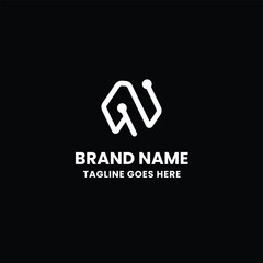 N LETTER LOGO DESIGN