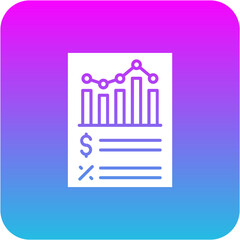 Financial report Icon