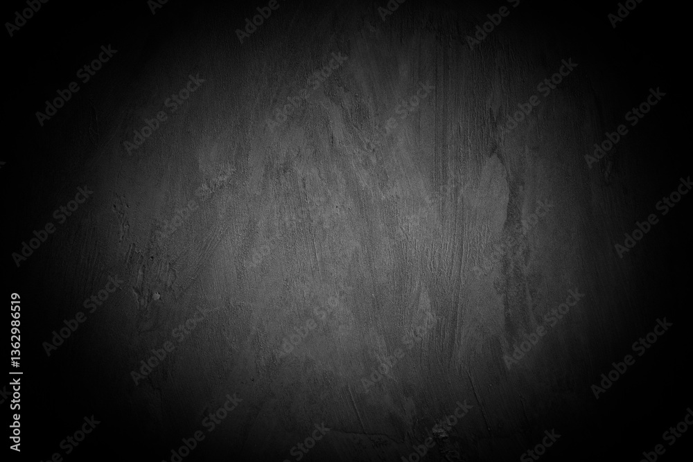 Poster old wall texture smeared engine oil cement dark black gray background abstract grey color design are