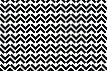 Seamless black and white zigzag pattern with a bold geometric look. Perfect for modern backgrounds, textiles, branding, wallpapers, and stylish decorative projects.