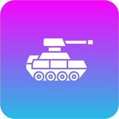 Obraz premium Tank Icon