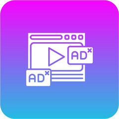 Ad pop up Icon