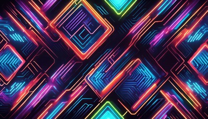 abstract background of colorful lines