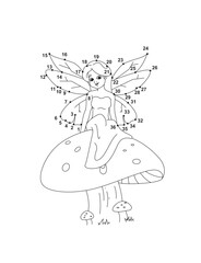 Magical Fairy Connect the Dots – Fun Printable Activity for Kids