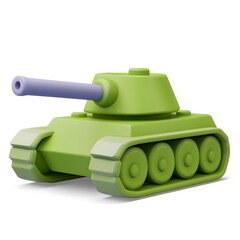 A whimsical, colorful tank with exaggerated proportions, bold outlines, and a fairy-tale charm. This playful, fantasy-inspired vehicle exudes creativity, fun, and a dreamy, surreal storybook-like