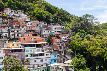 Obraz premium Babylon Hill in Rio de Janeiro.