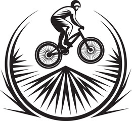 Fototapeta premium Adventure Motorcycle Biker Illustration for Graphic Design 