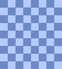 Seamless Blue Chessboard Design for Digital and Print Use