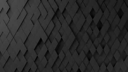 Obraz premium A black background with a pattern of squares