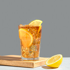 Long Island Ice tea cocktail drink