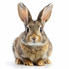 Obraz premium rabbit on white background