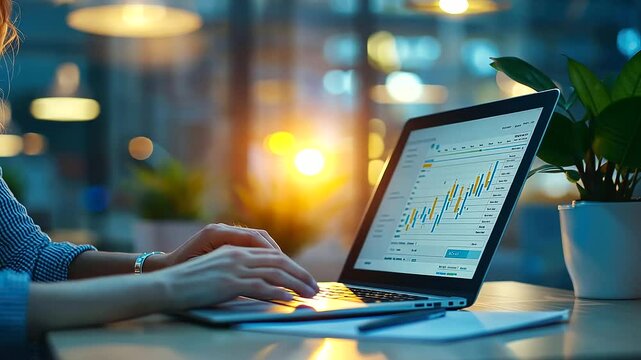 Streamlined office project management using a Gantt chart for effective planning.