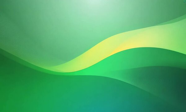 4K futuristic smooth green gradient animated background