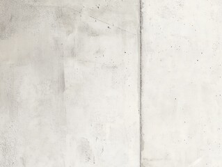 Close-up of textured concrete wall with gray tones and vertical seam