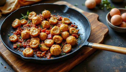 As word of the chef's extraordinary creations spread, his restaurant became the talk of the town