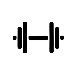 Fototapeta premium Abstract Dumbbell Clipart for Fitness Use Isolated on Transparent Background