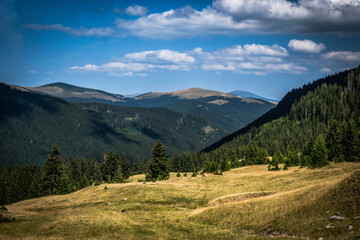 Naklejka premium Rumunia droga transalpina 