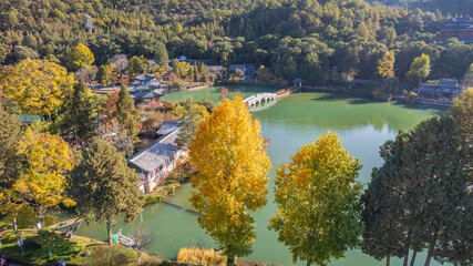 Black Dragon Pool in Lijiang,Reflecting the Stunning Jade Dragon Snow Mountain,Surrounded by Serene Nature,Ancient Architecture,and Vibrant Culture