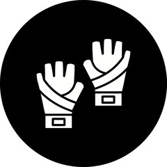 Fototapeta premium Gloves Icon