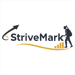 StriveMark Logo Representing Determination and Success