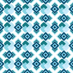 Charming blue sky ethnic pastel seamless pattern with lively tribal details, floral motifs, and a minimalist yet vintage tone — perfect for fabric prints, ethnic, pattern, carpet, and scandinavian dec