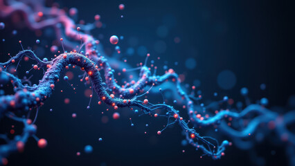 Magnesium Glycinate - Structural Formula with Water Molecules