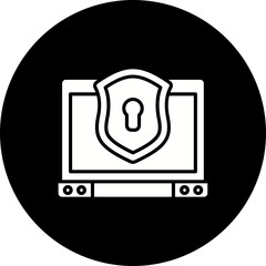 Laptop security Icon