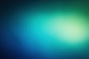 Fototapeta premium Green and blue feathers against a black background.