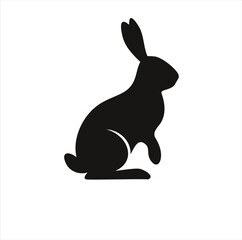 vector illustration of a rabbit
