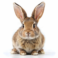 Obraz premium rabbit on white background