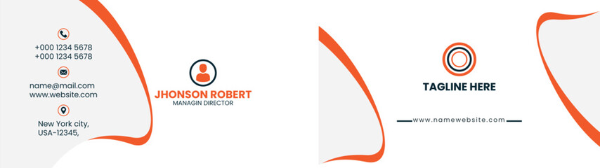 Stylish and Clean Design for Business Cards