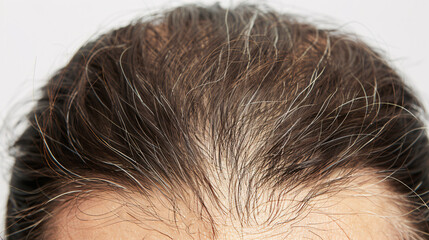 A dermatologist-trichologist performs a hair loss procedure using advanced techniques for effective restoration.

