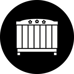 Baby crib Icon