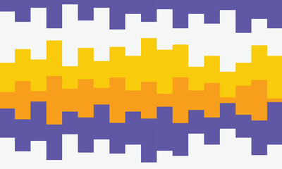 Colorful stripe lines transaction in each other. seamless pattern background. pastel and rainbow color concept. vector illustration.