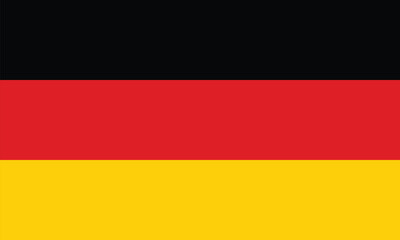Germany Flag Vector Clipart Illustration - High-Quality Digital Design of the Iconic National Flag of Germany for Creative Projects, Presentations, and More