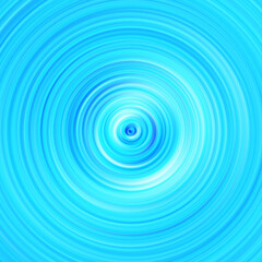 Colorful radial motion effect. Abstract rounded background. Color curves and sphere.