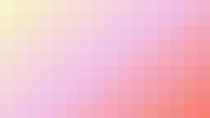 Warm Abstract gradient background featuring a soft blend of horizontal stripes in shades of yellow, pink, and coral hues. This design offers a gentle and optimistic aesthetic.