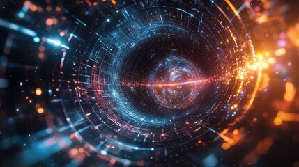 Obraz premium computing quantum gravity 