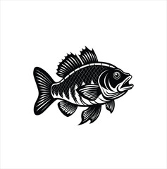 climbing perch icon illustration