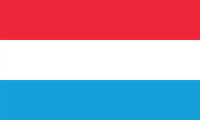 Luxembourg Flag Vector Clipart Illustration – High-Quality Design of the National Flag of Luxembourg, Perfect for Graphic Projects, Websites, and Print Materials