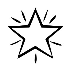Star Burst Icon - Vector Illustration