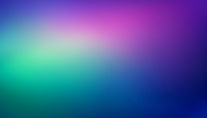 Fototapeta premium abstract gradient purple blue green colored blurred background