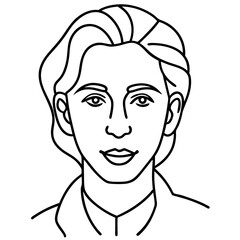 Portraits Drawing Line Art