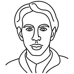 Portraits Drawing Line Art